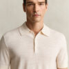 Extra Fine Merino Wool Short Sleeve Polo Sweater Extra Fine Merino Wool Short Sleeve Polo Sweater