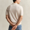Extra Fine Merino Wool Short Sleeve Polo Sweater Extra Fine Merino Wool Short Sleeve Polo Sweater