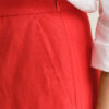 Flared Linen Blend Skirt Flared Linen Blend Skirt