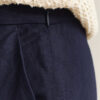 Flared Linen Blend Skirt Flared Linen Blend Skirt