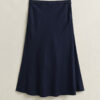 Flared Linen Blend Skirt Flared Linen Blend Skirt