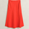 Flared Linen Blend Skirt Flared Linen Blend Skirt