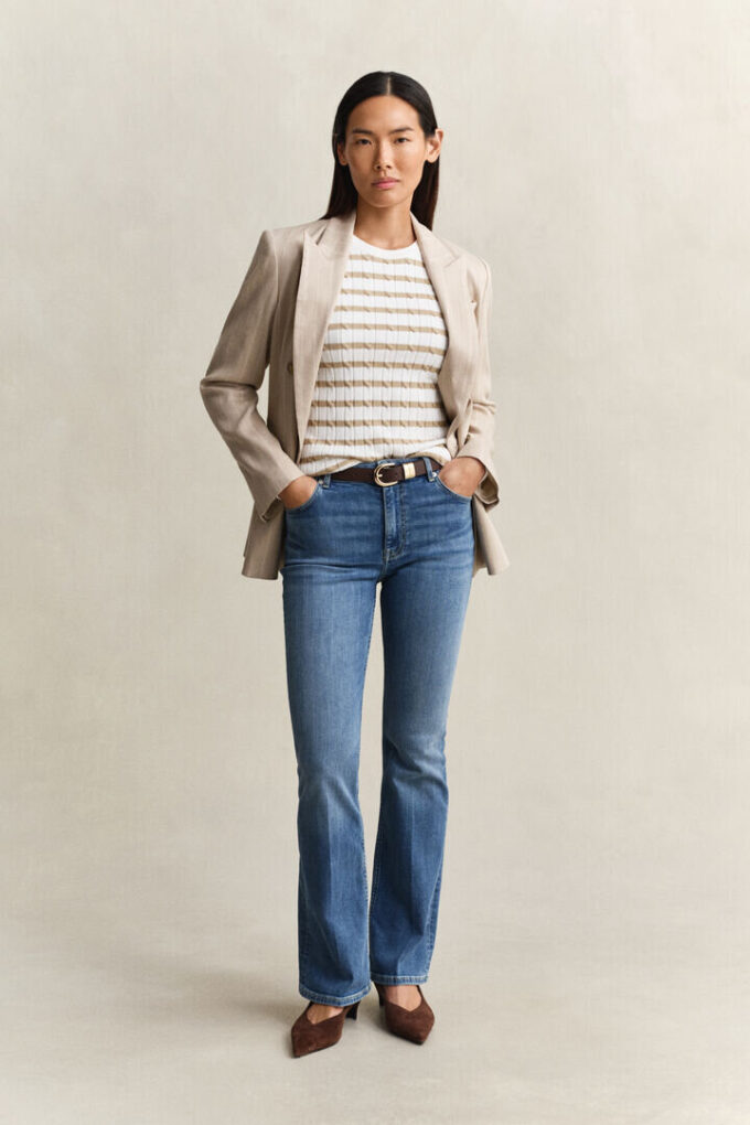 Flared Stretch Jeans Flared Stretch Jeans
