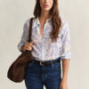 Floral Cotton Silk Shirt Floral Cotton Silk Shirt