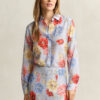 Floral Cotton Silk Shirt Floral Cotton Silk Shirt