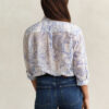 Floral Cotton Silk Shirt Floral Cotton Silk Shirt