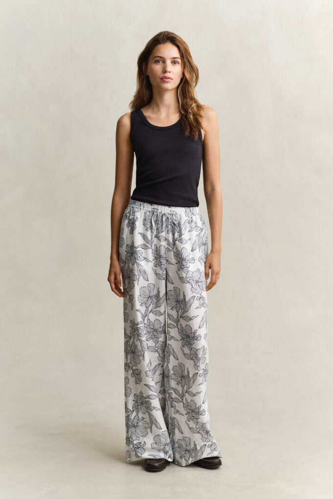 Floral Linen Pants Floral Linen Pants