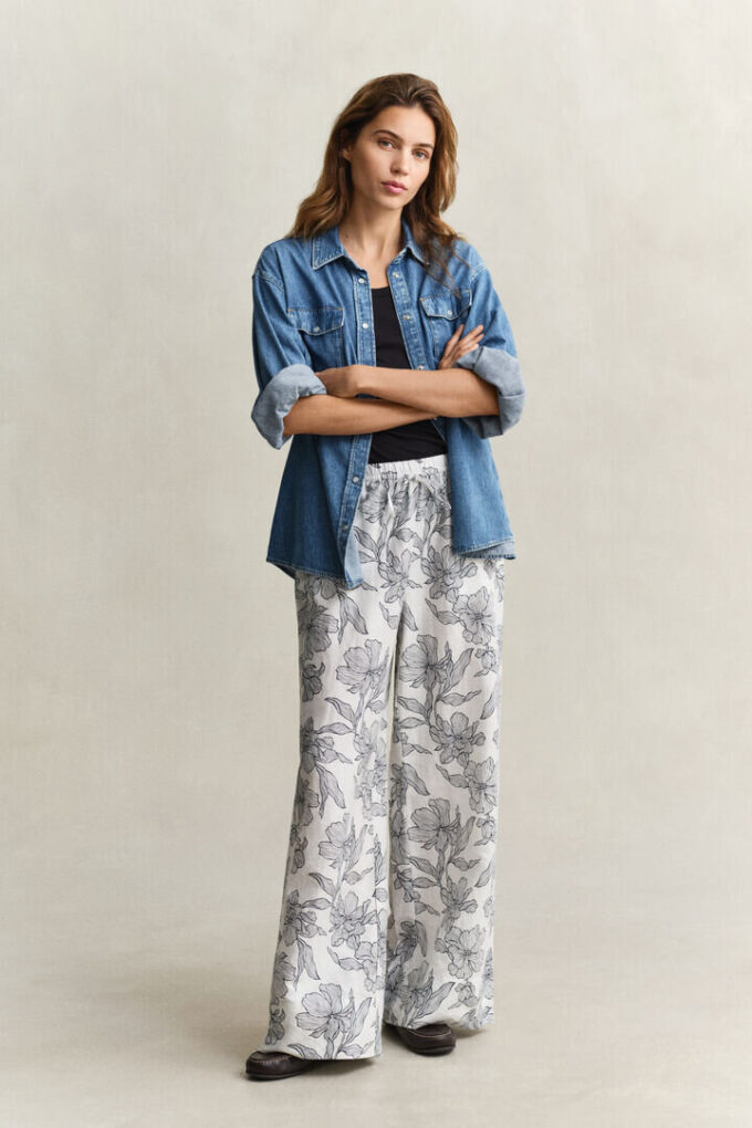Floral Linen Pants Floral Linen Pants
