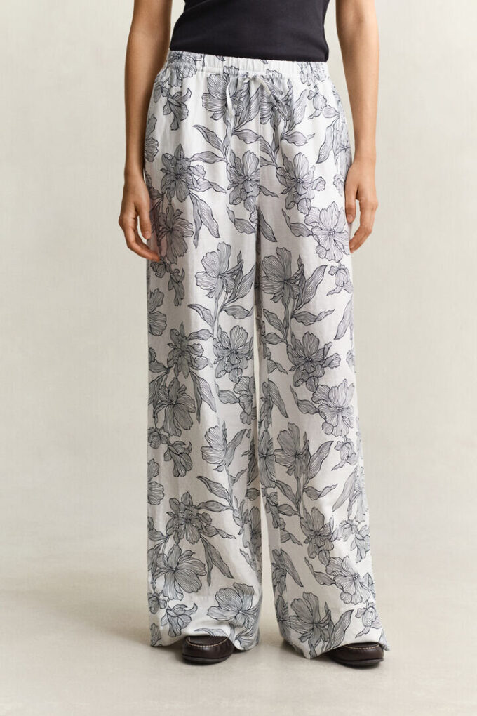 Floral Linen Pants Floral Linen Pants