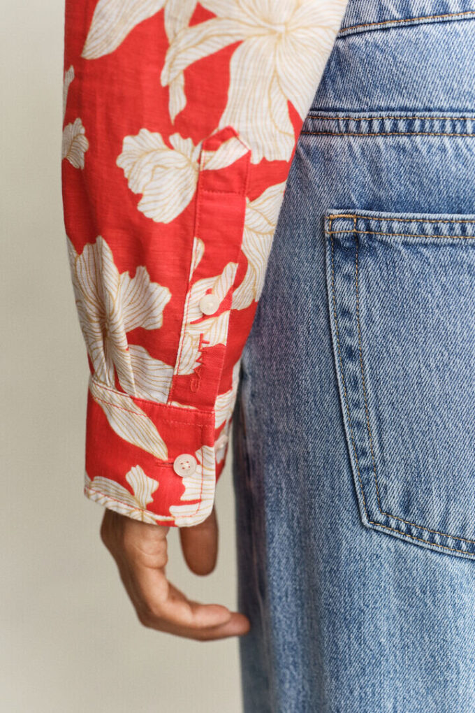 Floral Linen Shirt Floral Linen Shirt