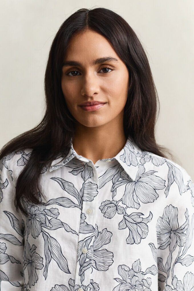 Floral Linen Shirt Floral Linen Shirt