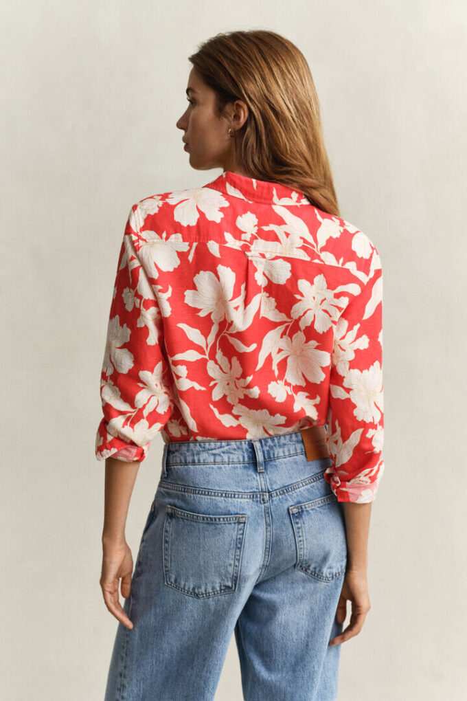 Floral Linen Shirt Floral Linen Shirt