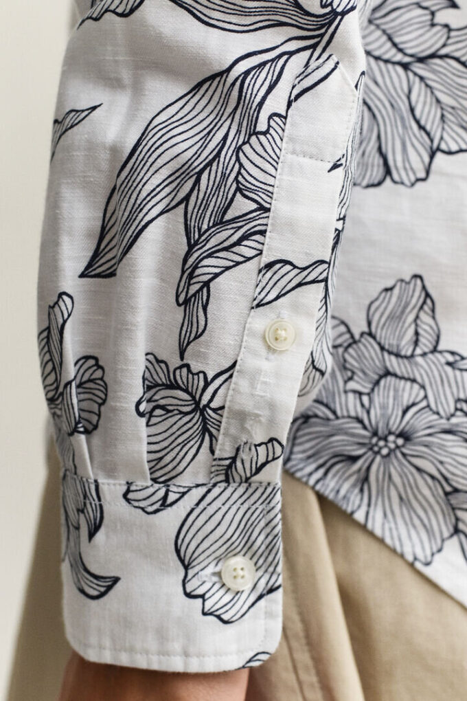 Floral Linen Shirt Floral Linen Shirt