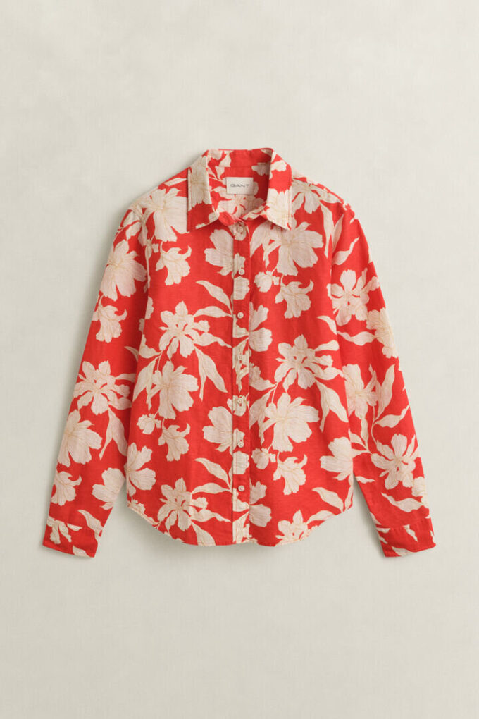 Floral Linen Shirt Floral Linen Shirt