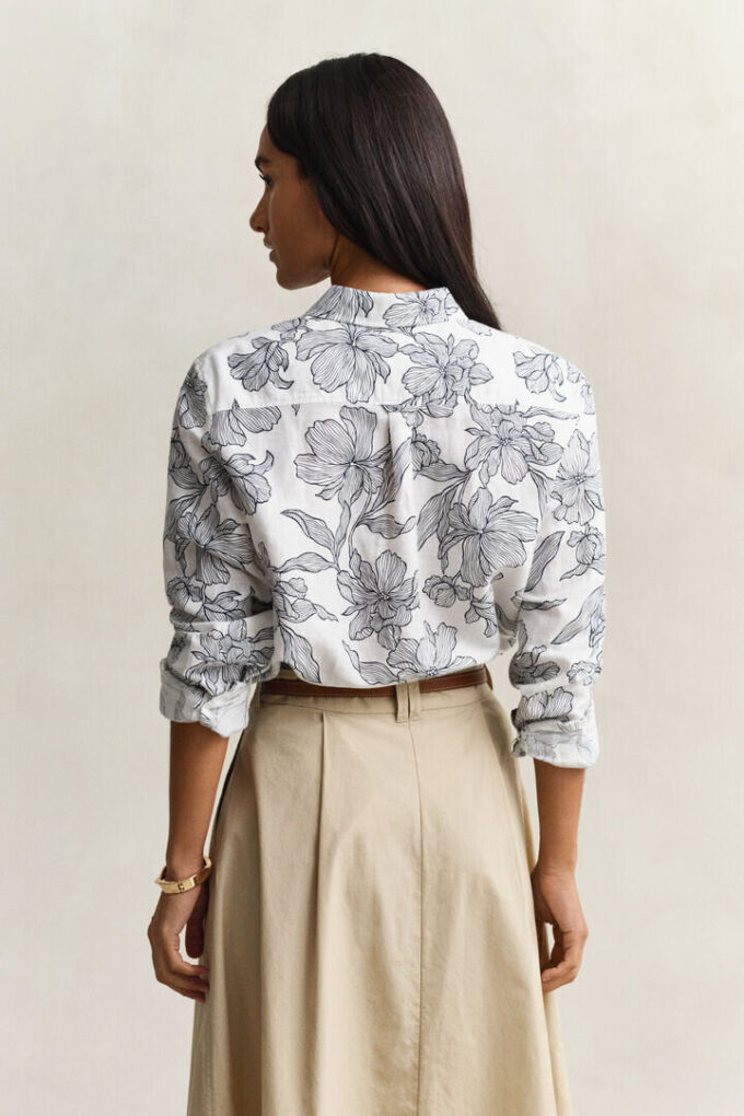 Floral Linen Shirt Floral Linen Shirt