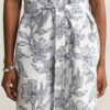 Floral Linen Shirt Dress