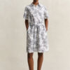 Floral Linen Shirt Dress