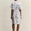 Floral Linen Shirt Dress