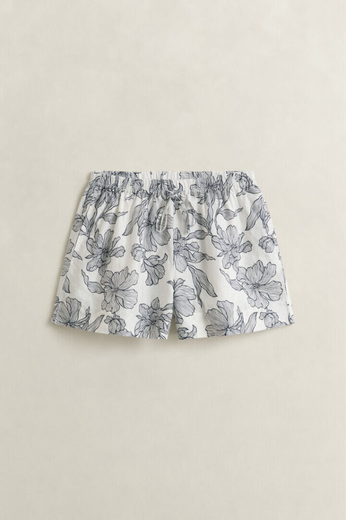 Floral Linen Shorts Floral Linen Shorts