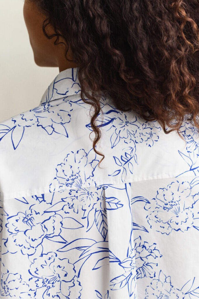 Floral Poplin Shirt Floral Poplin Shirt