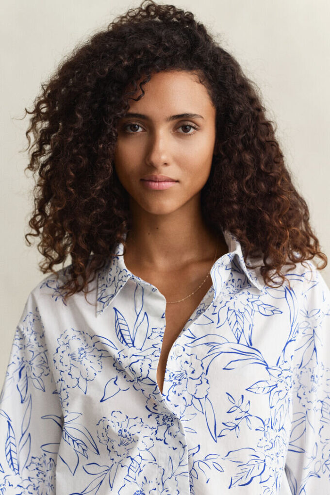 Floral Poplin Shirt Floral Poplin Shirt