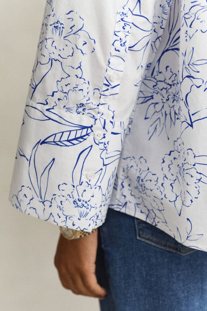 Floral Poplin Shirt Floral Poplin Shirt