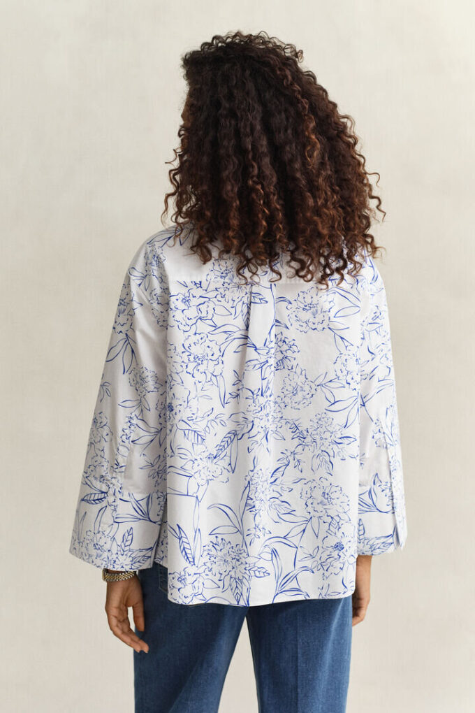 Floral Poplin Shirt Floral Poplin Shirt