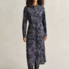 Floral Print Shirt Dress
