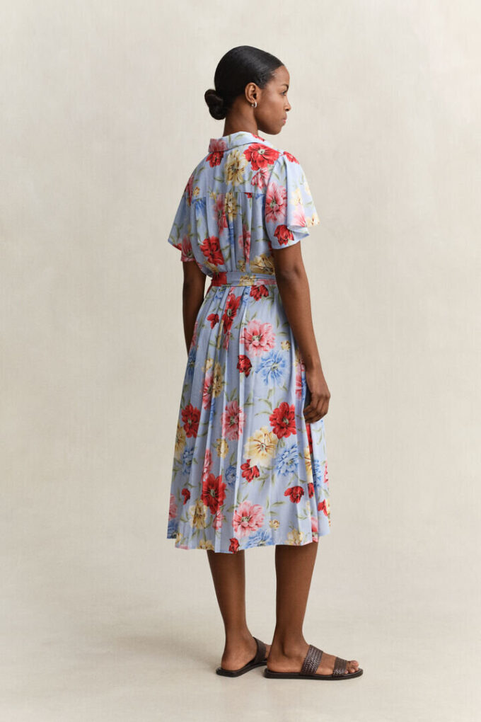 Floral Shirt Dress