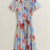 Floral Shirt Dress