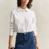 Frilly Cotton Shirt Frilly Cotton Shirt