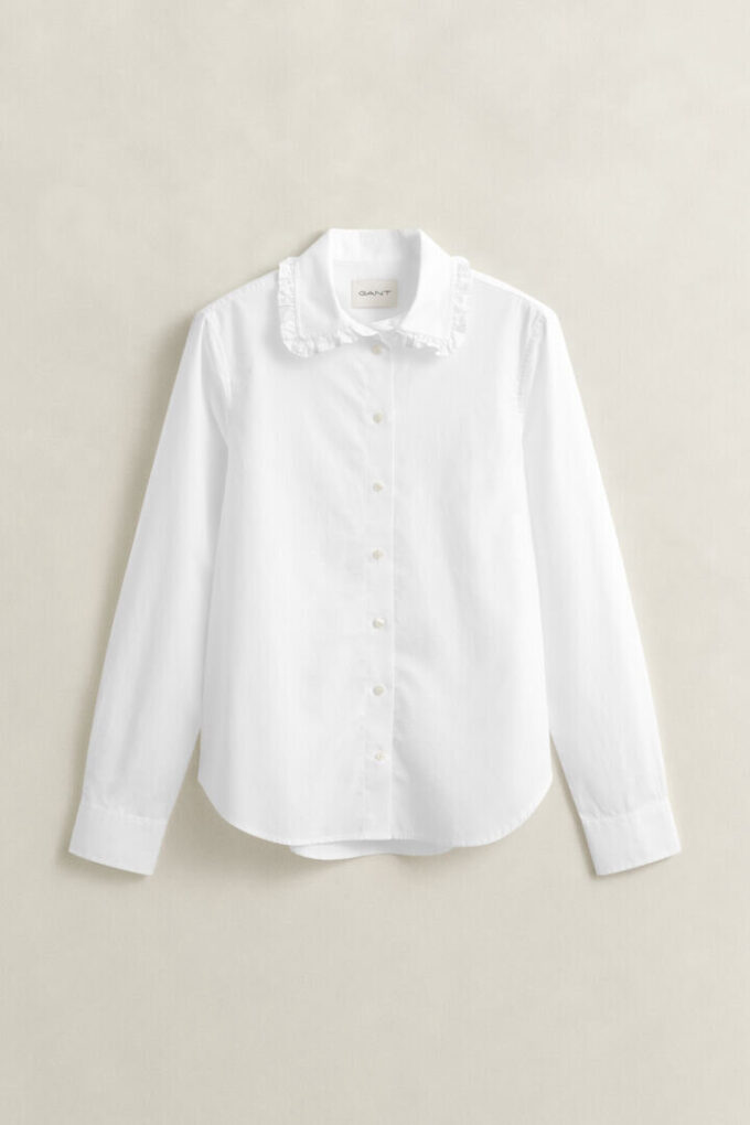 Frilly Cotton Shirt Frilly Cotton Shirt