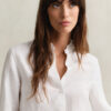 Frilly Linen Blend Blouse Frilly Linen Blend Blouse