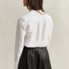 Frilly Linen Blend Blouse Frilly Linen Blend Blouse