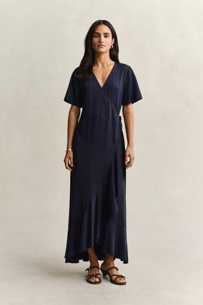 Frilly Wrap Dress Frilly Wrap Dress