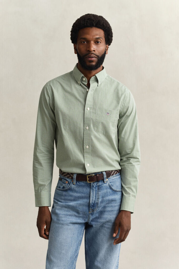 Gingham Classic Poplin Shirt Gingham Classic Poplin Shirt