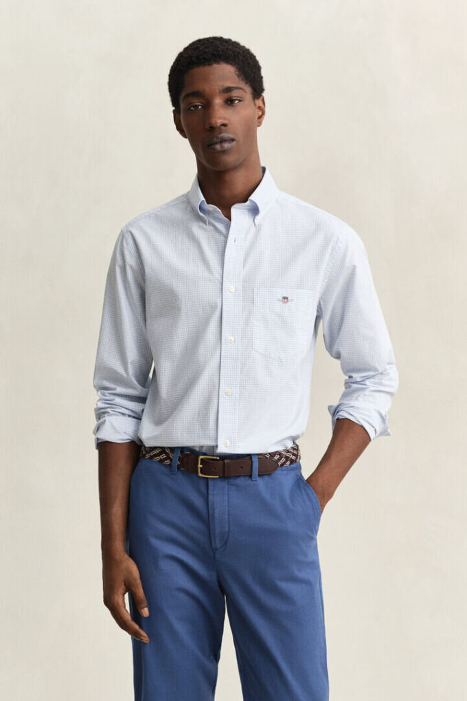Gingham Classic Poplin Shirt Gingham Classic Poplin Shirt