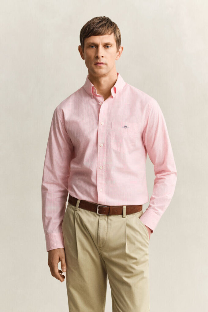 Gingham Classic Poplin Shirt Gingham Classic Poplin Shirt