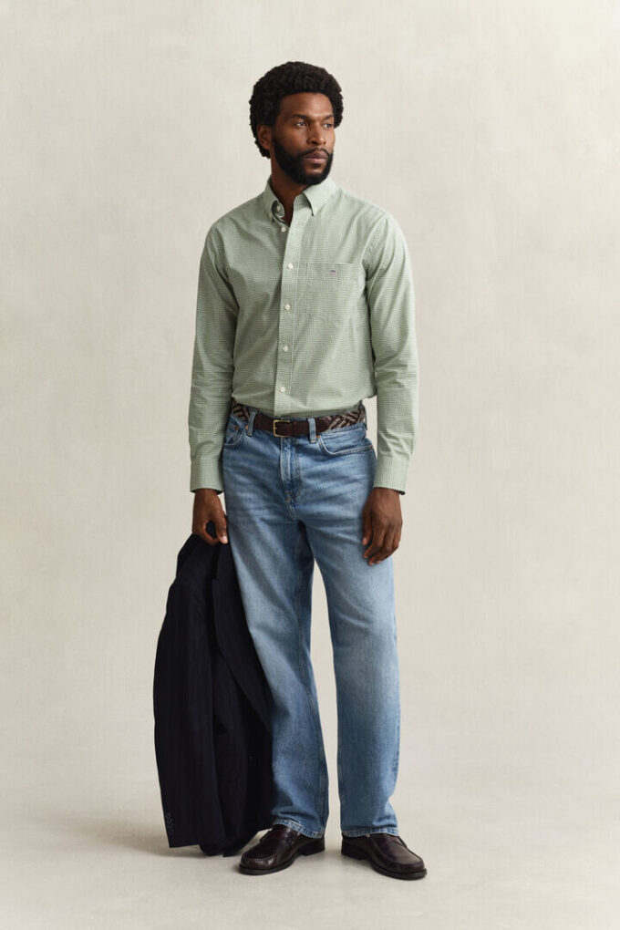 Gingham Classic Poplin Shirt Gingham Classic Poplin Shirt