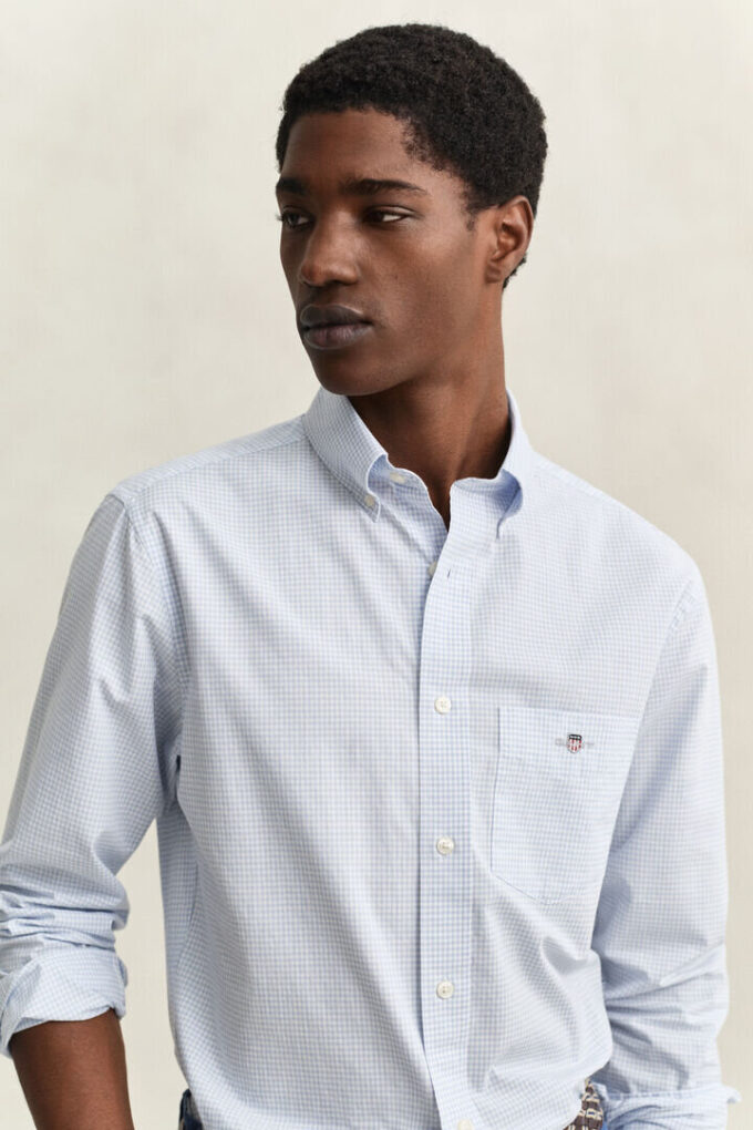 Gingham Classic Poplin Shirt Gingham Classic Poplin Shirt