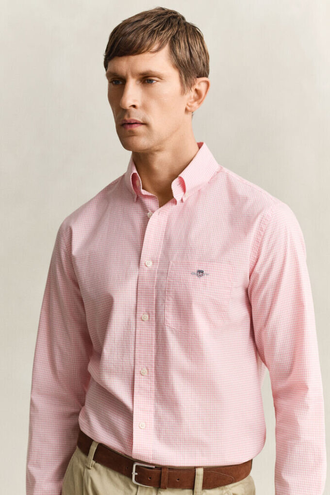 Gingham Classic Poplin Shirt Gingham Classic Poplin Shirt