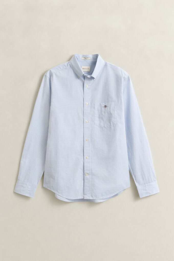 Gingham Classic Poplin Shirt Gingham Classic Poplin Shirt