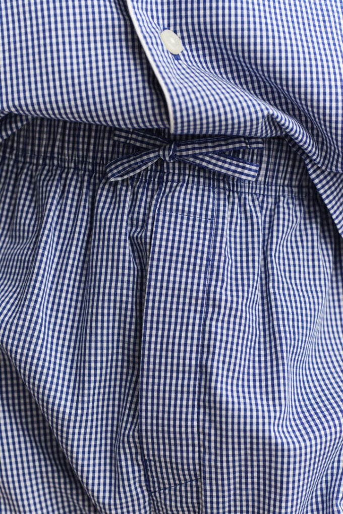 Gingham Poplin Pajama Set Gingham Poplin Pajama Set