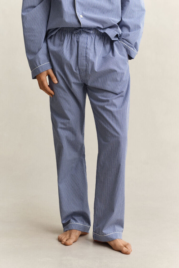 Gingham Poplin Pajama Set Gingham Poplin Pajama Set