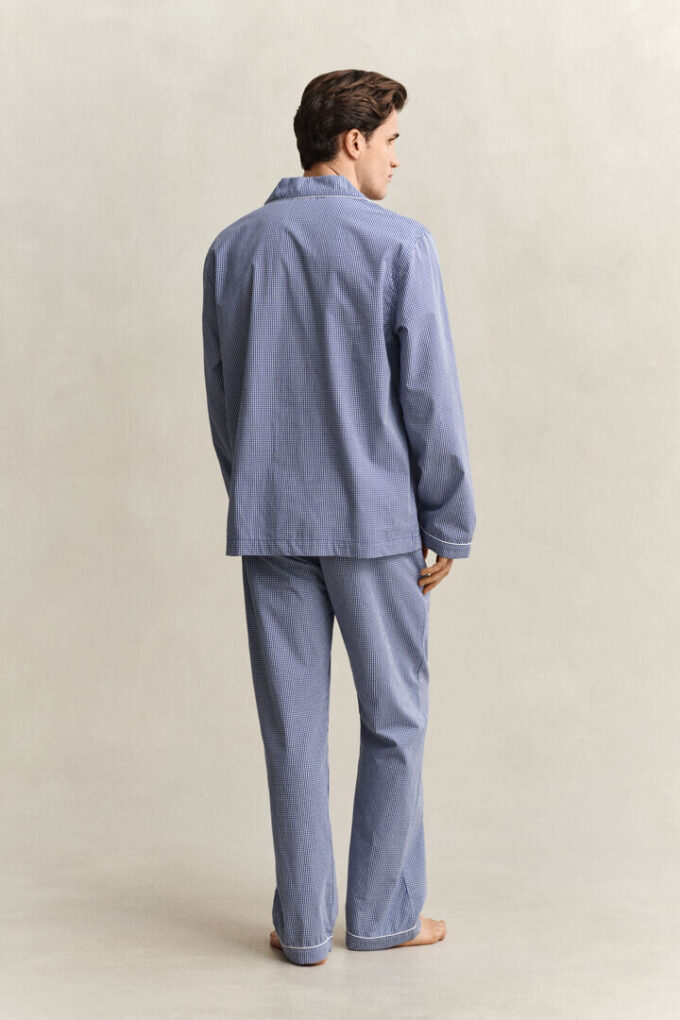 Gingham Poplin Pajama Set Gingham Poplin Pajama Set
