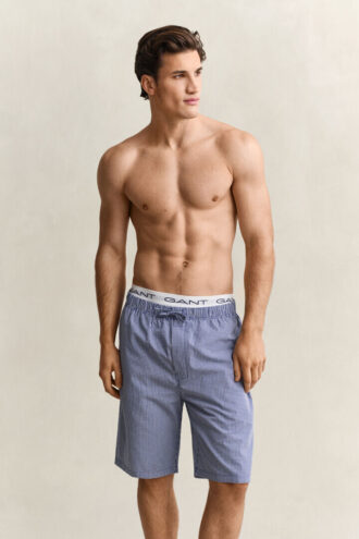 Gingham Poplin Pajama Shorts Gingham Poplin Pajama Shorts