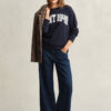 Graphic Crew Neck Sweatshirt