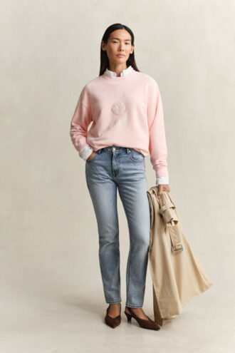 Graphic Crew Neck Sweatshirt