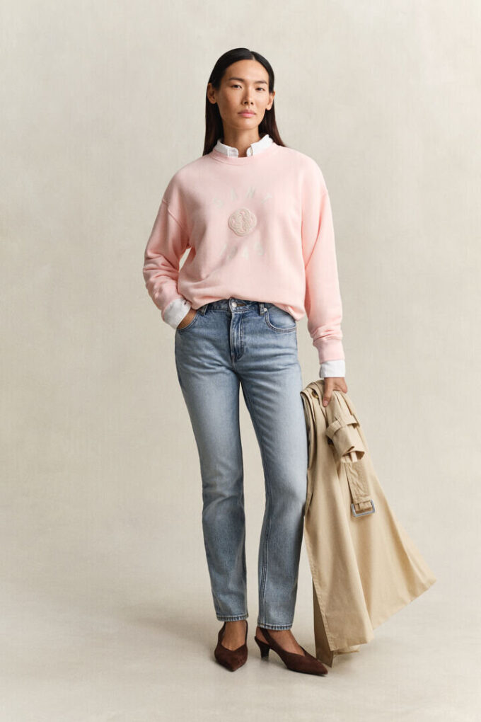 Graphic Crew Neck Sweatshirt Graphic Crew Neck Sweatshirt