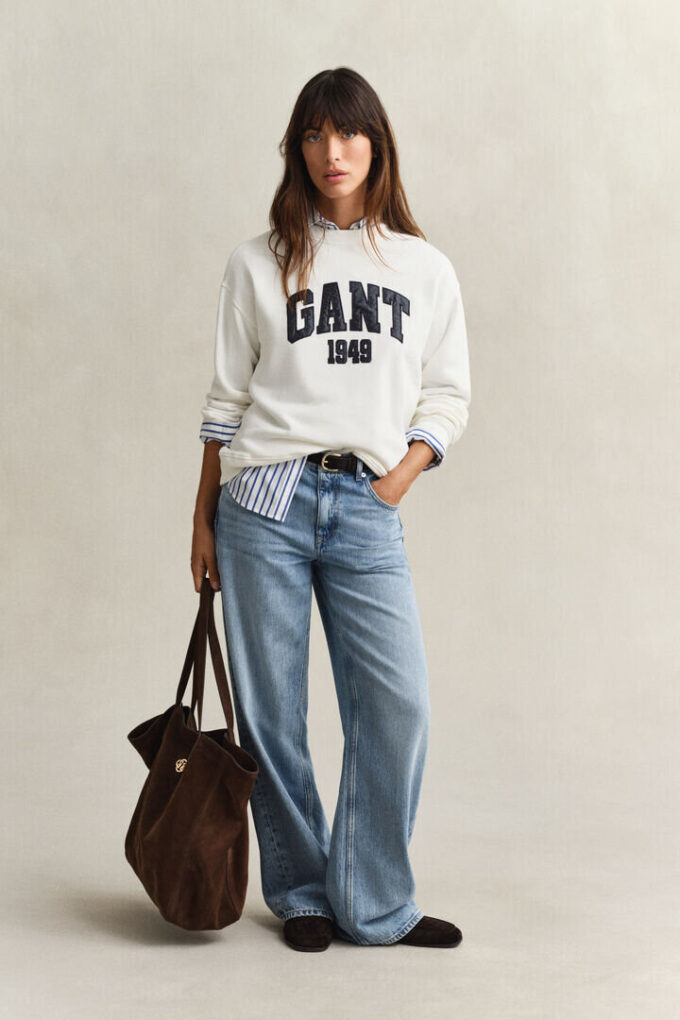 Graphic Crew Neck Sweatshirt Graphic Crew Neck Sweatshirt